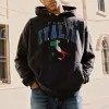 Italian Football Men's Fleece Hoodie 320g sold by Shopnova