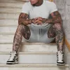 Summer Solid Color Sports Casual Short-sleeved Shorts Suit sold by Shopnova