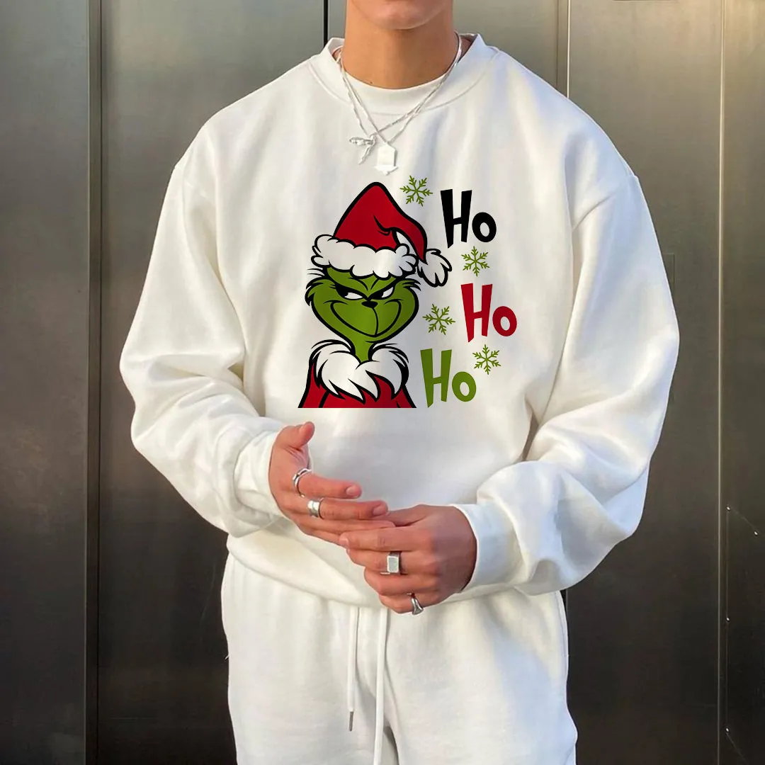 Men's Grinchmas Crew Neck Sweatshirt sold by Shopnova