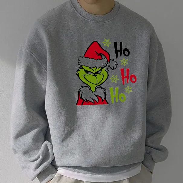 Men's Grinchmas Crew Neck Sweatshirt sold by Shopnova product image thumbnail 2
