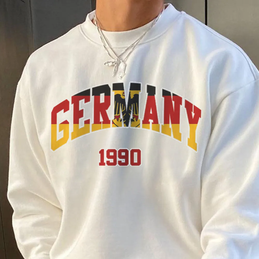 Clearance-Germany 1990 Champions Men's Fleece Sweatshirts-S sold by Shopnova product image thumbnail 2