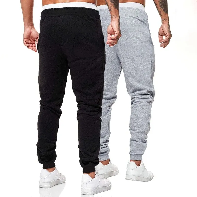 Clearance-Casual printed solid sweatpants sold by Shopnova product image thumbnail 4