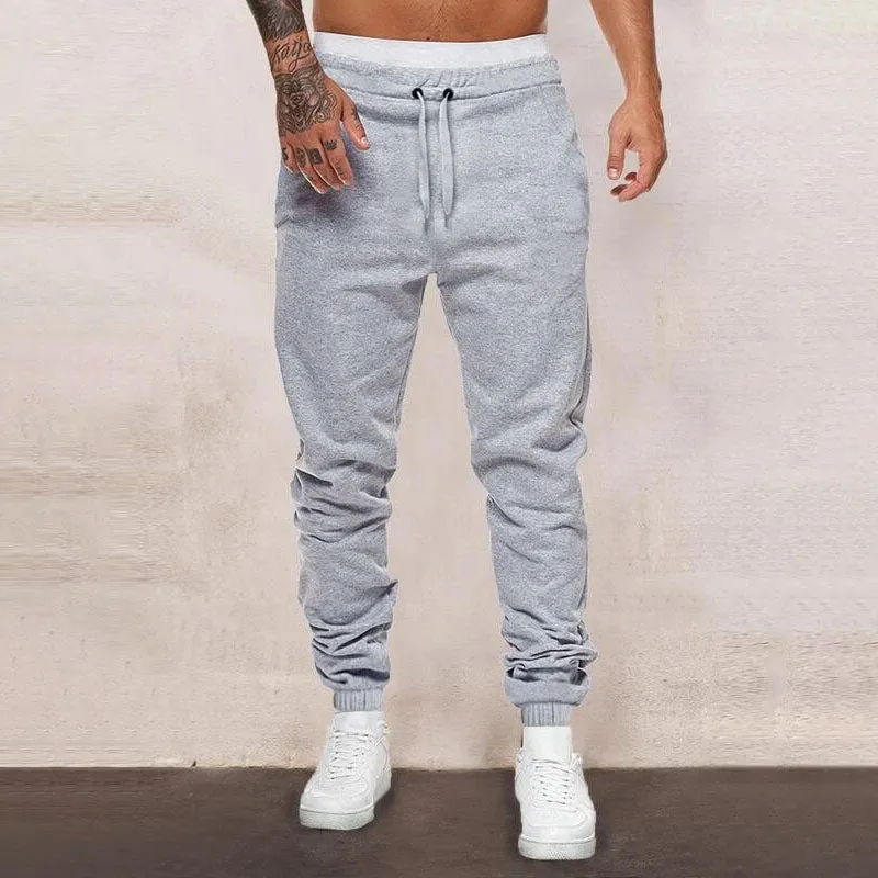 Clearance-Casual printed solid sweatpants sold by Shopnova product image thumbnail 3