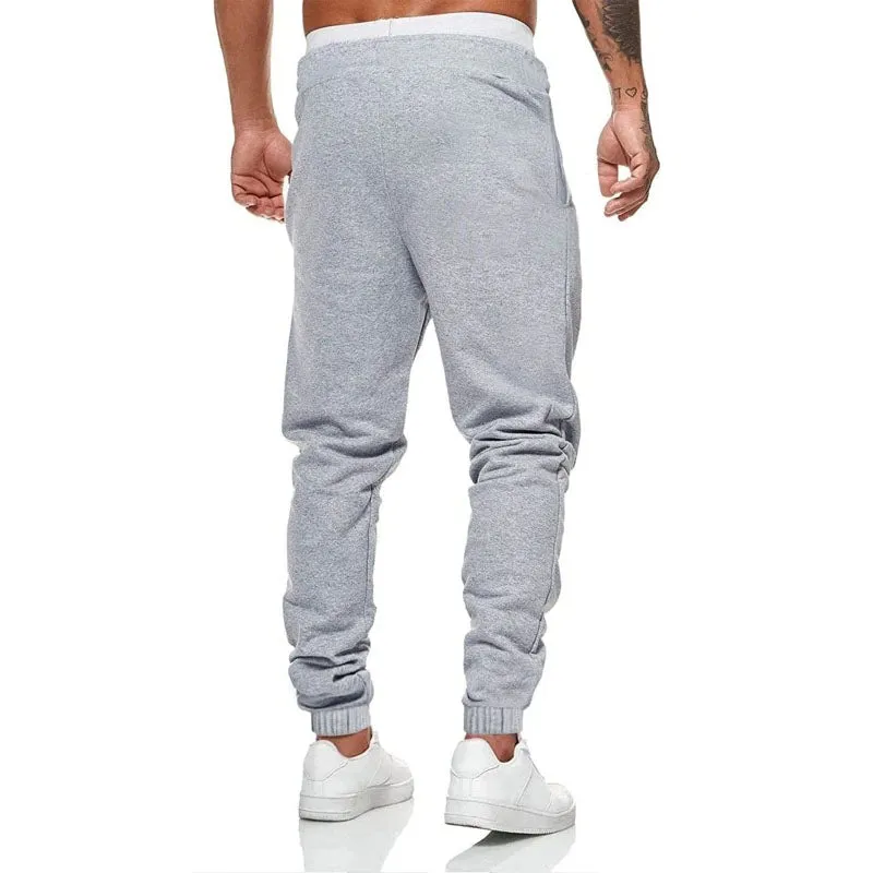 Clearance-Casual printed solid sweatpants sold by Shopnova product image thumbnail 5