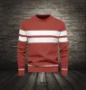 Striped Color-block Men's Sweater sold by Shopnova