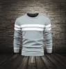 Striped Color-block Men's Sweater sold by Shopnova