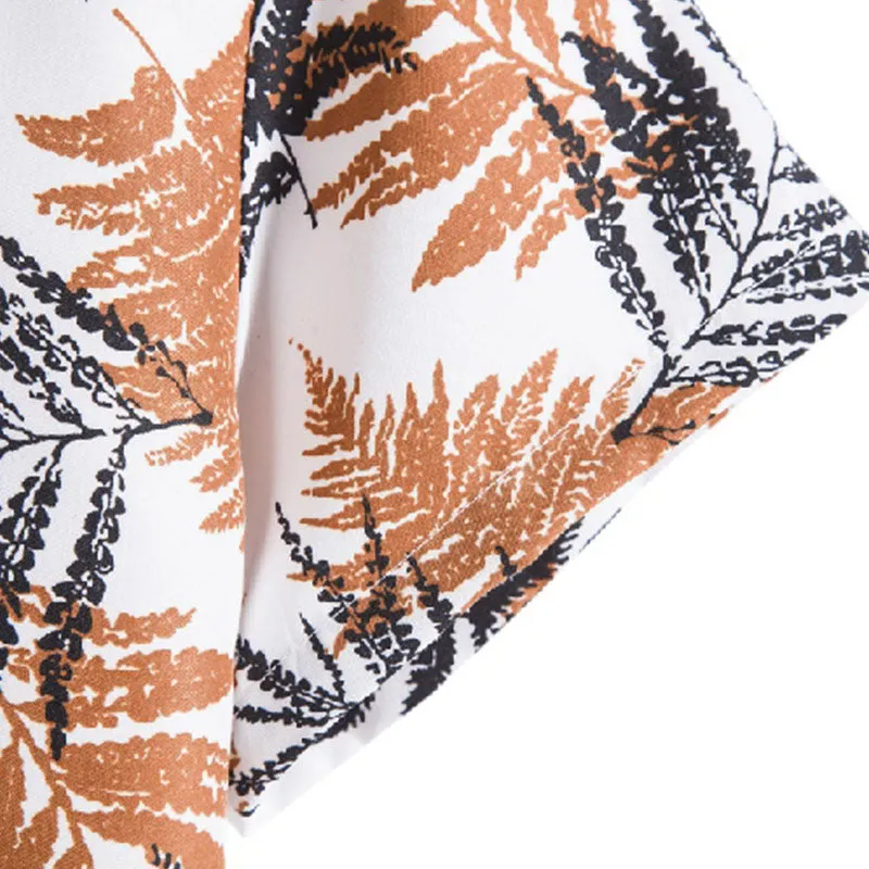 Cotton And Linen Printed Pocket Button-down Shirt sold by Shopnova product image thumbnail 5