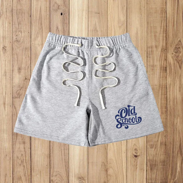 Men's Old School Letter Print Shorts sold by Shopnova product image thumbnail 2