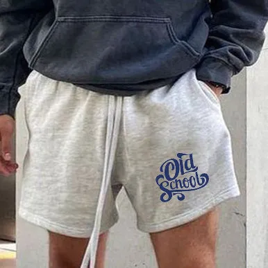 Men's Old School Letter Print Shorts sold by Shopnova