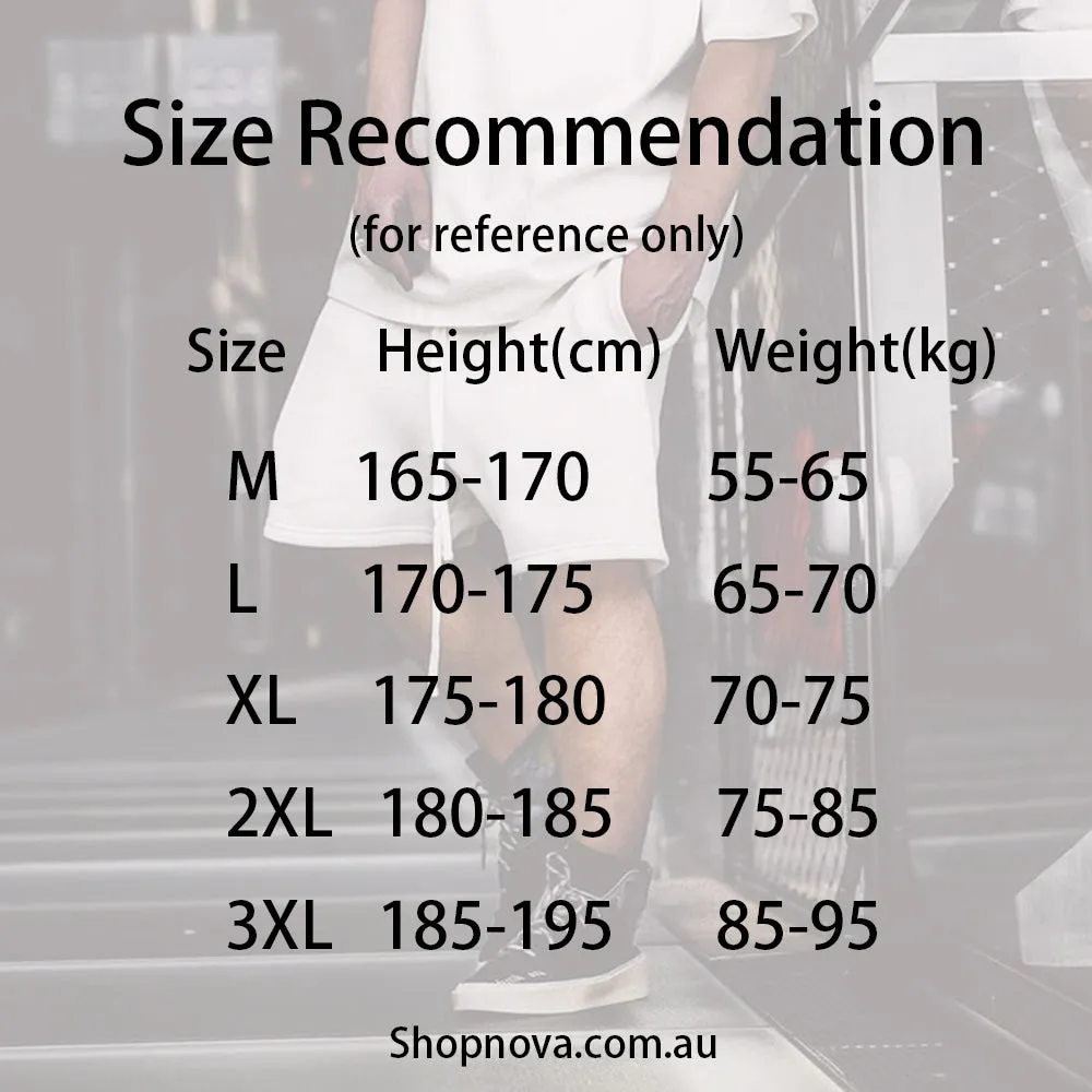 Men's Old School Letter Print Shorts sold by Shopnova product image thumbnail 4