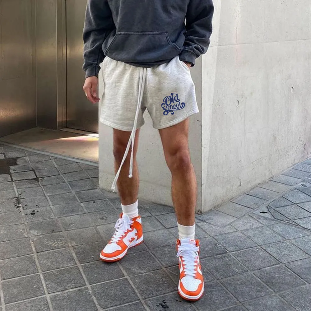 Men's Old School Letter Print Shorts sold by Shopnova product image thumbnail 3