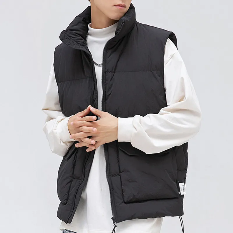 Men's Stylish Zipper Up Down Vest sold by Shopnova