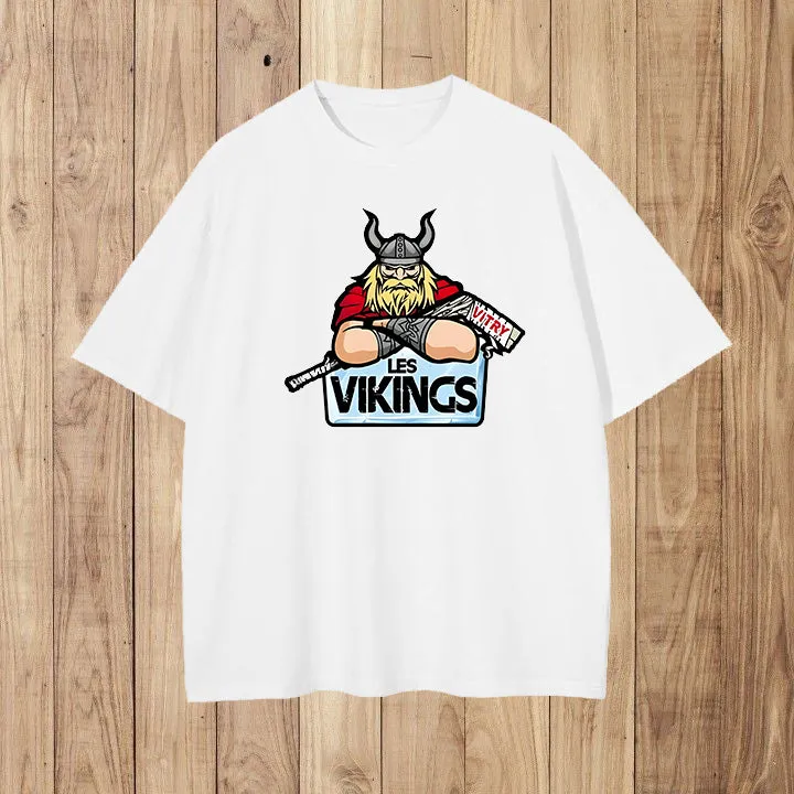 Legendary Viking Cartoon Men's Graphic Tee sold by Shopnova product image thumbnail 3