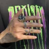 Skull Boa Design 3 Piece Combination Ring sold by Shopnova
