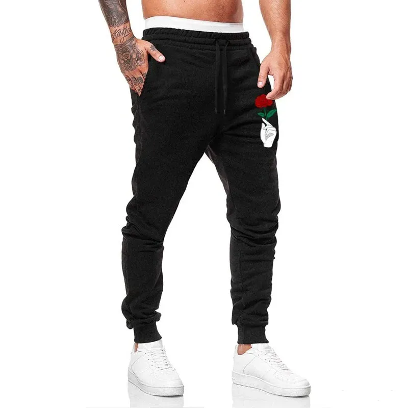 Clearance-Flowers Print Casual Sweatpants sold by Shopnova product image thumbnail 2