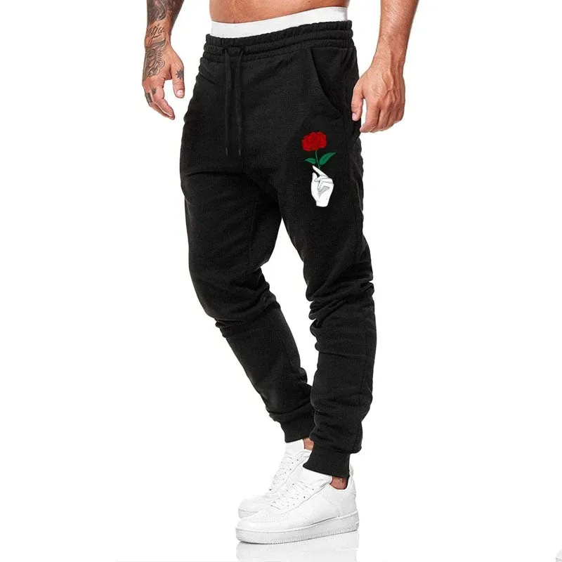 Clearance-Flowers Print Casual Sweatpants sold by Shopnova product image thumbnail 3
