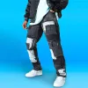 Clearance-Casual patchwork jeans-L sold by Shopnova