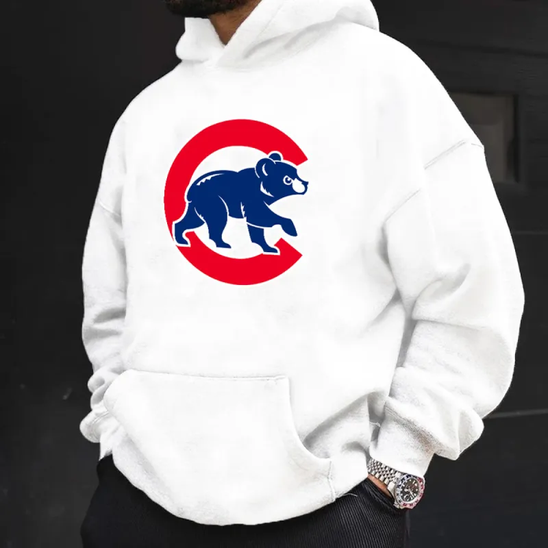 Chicago Cubs Men's Fleeced Hoodie sold by Shopnova
