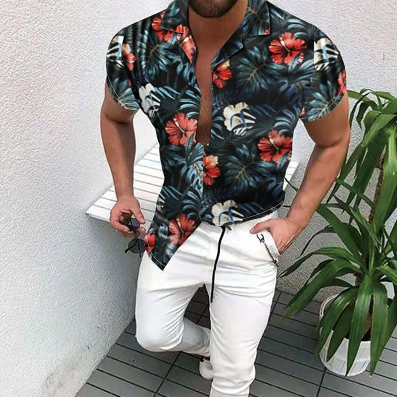Casual Printed Vacation Shirt sold by Shopnova