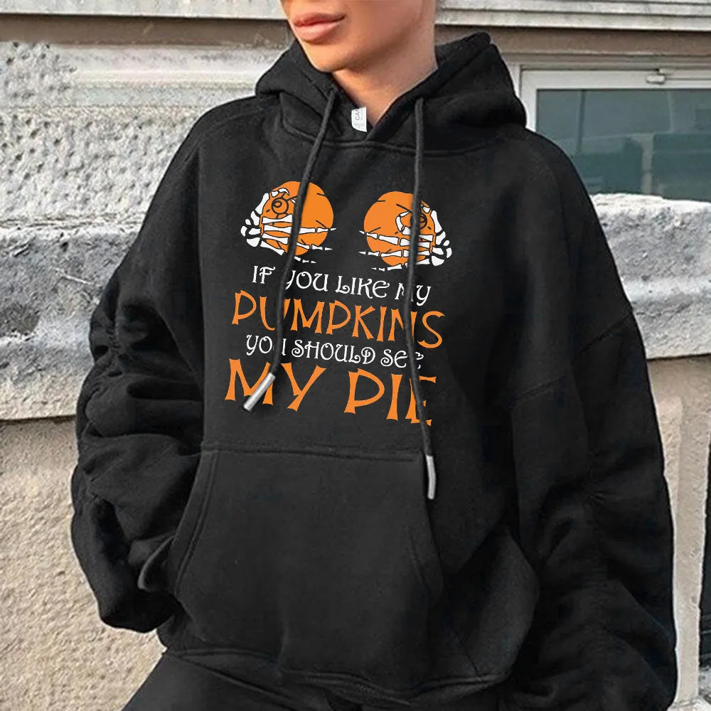 Halloween Graphic Women's Hoodie Sweatshirt sold by Shopnova product image thumbnail 2