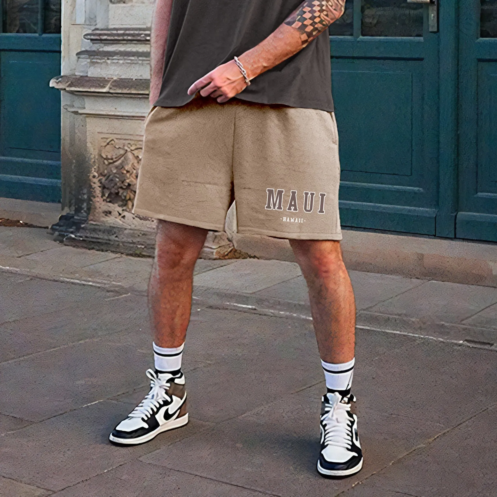 Maui Men's Streetwear Fashion Sport Tracksuits sold by Shopnova product image thumbnail 3