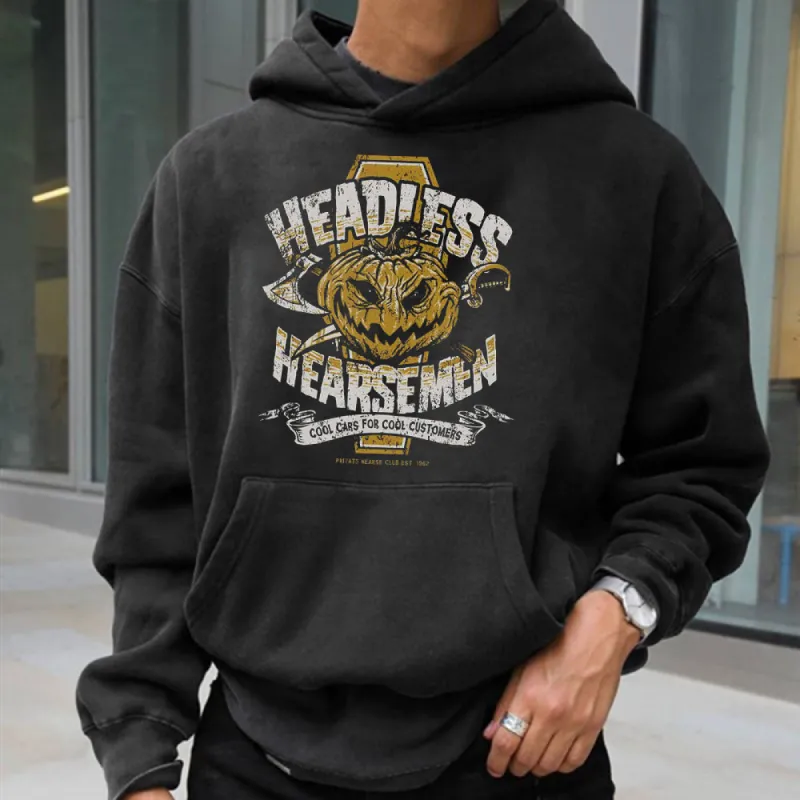 Halloween Graphics Casual Men's Hoodie Sweatshirt sold by Shopnova