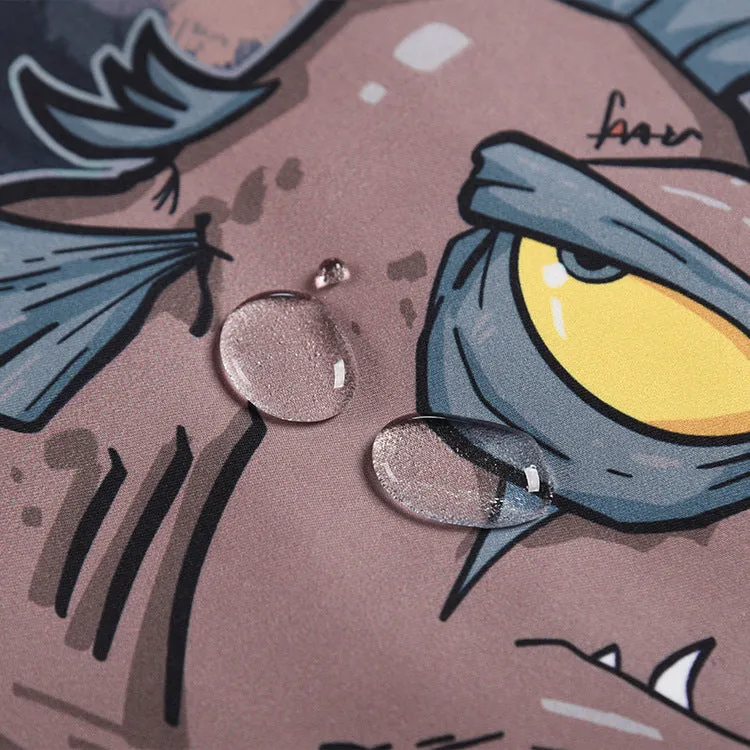 Men's beach pants loose casual cartoon printed shorts sold by Shopnova product image thumbnail 4