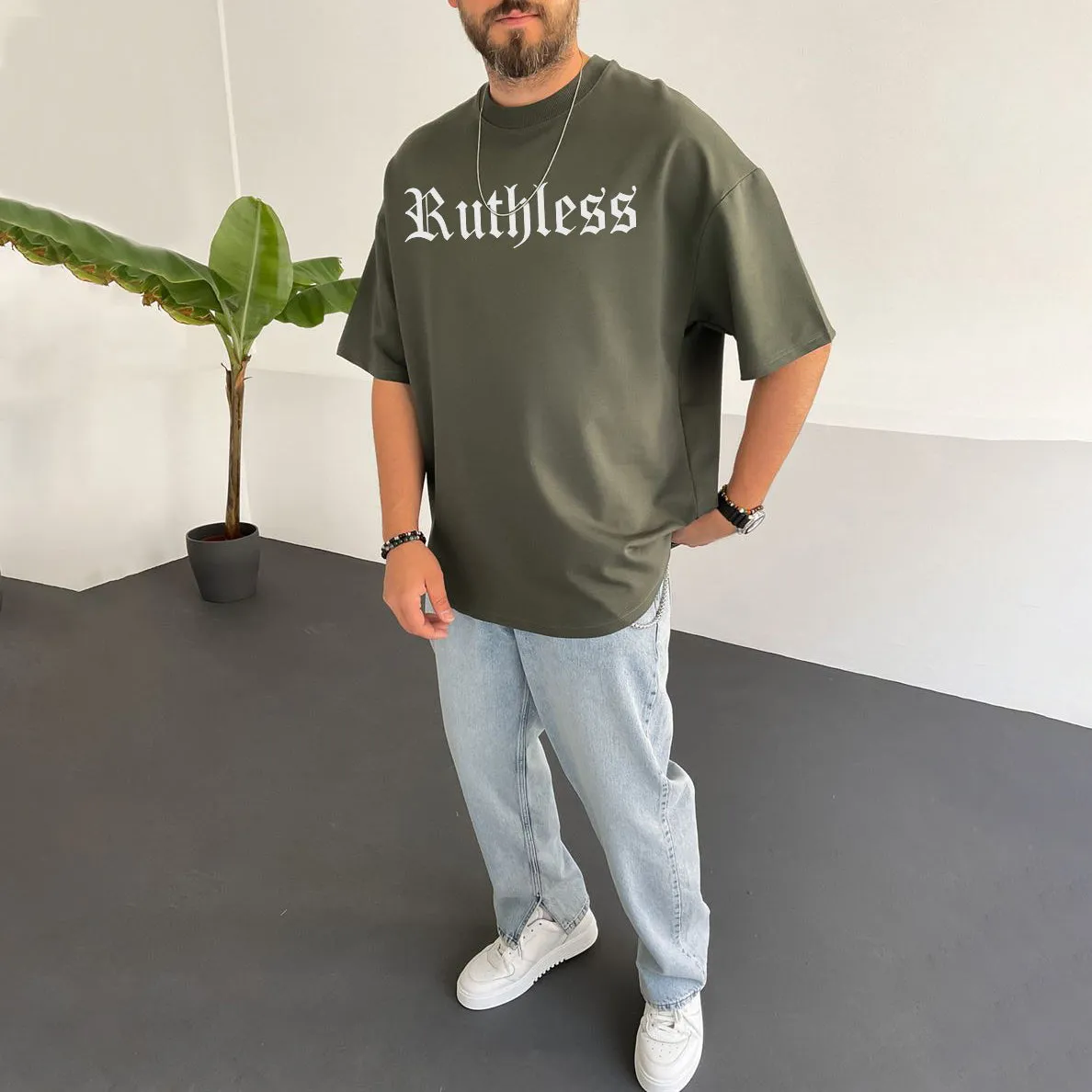 Men's Streetwear Casual T-Shirts sold by Shopnova product image thumbnail 2