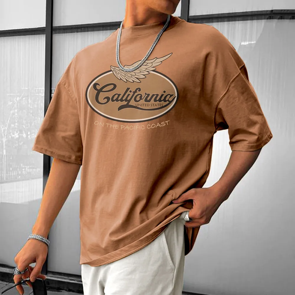 California Men's Stylish Casual Short Sleeves Tracksuits sold by Shopnova product image thumbnail 2