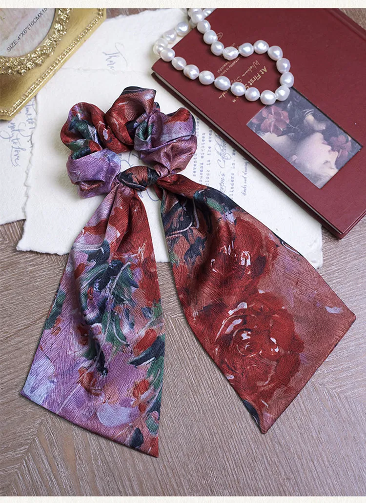 Elegant Rose Flower Ribbon Hair Accessory sold by Shopnova product image thumbnail 4