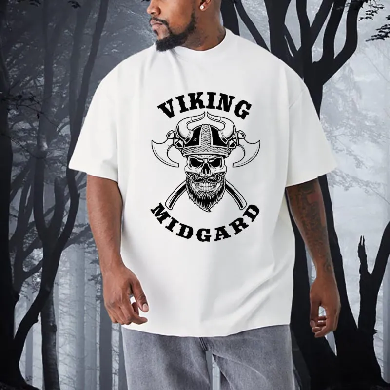 Viking Midgard Norse Mythology Men's T-shirt sold by Shopnova
