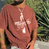 Men's Cross Printed Round Neck T-Shirts sold by Shopnova