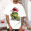 Men's Grinchmas Print Short Sleeve T-shirt sold by Shopnova