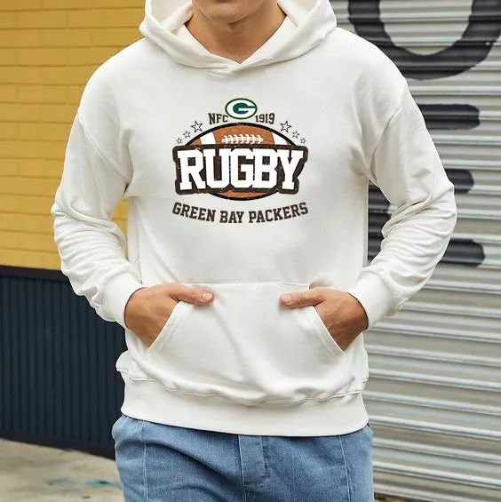 NOVAROPA™ Green Bay Packers Graphics Casual Men's Hoodie sold by Shopnova