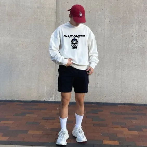 NOVAROPA™ Dallas Cowboys Graphics Casual Men's Sweatshirt sold by Shopnova product image thumbnail 2