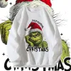 Men's Grinch Print Xmas Sweatshirt sold by Shopnova