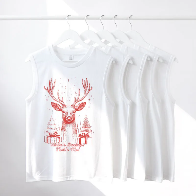 Christmas Reindeer with Presents Men's Tank Top sold by Shopnova