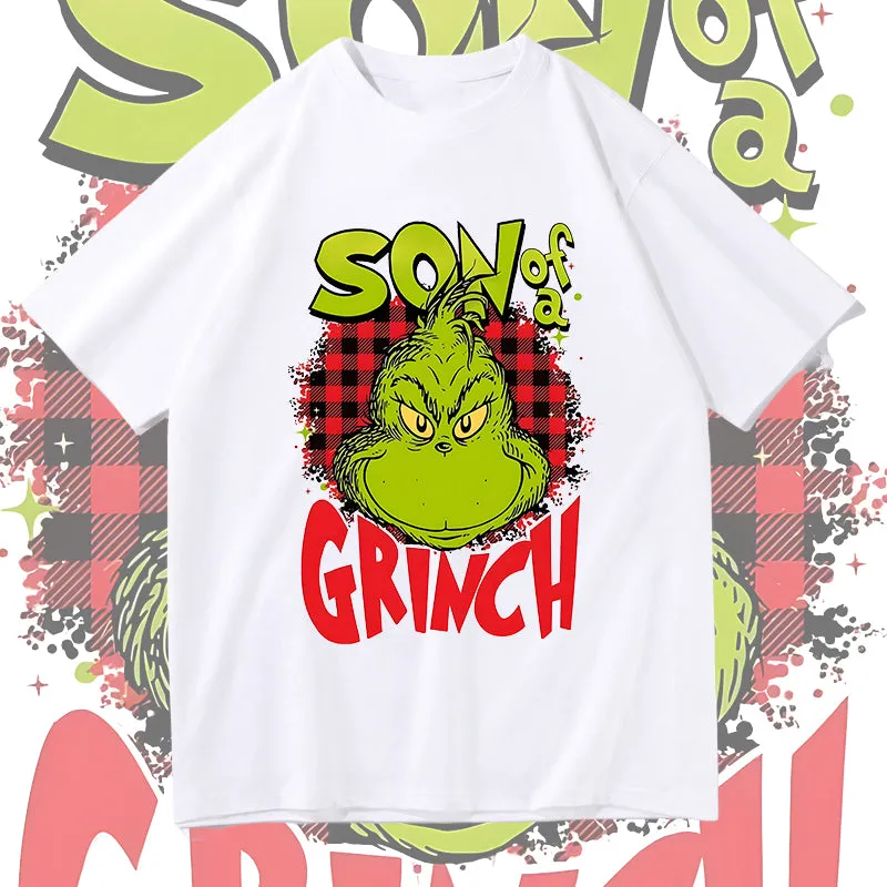 Men's Grinchmas Print Cotton T-shirt sold by Shopnova product image thumbnail 2