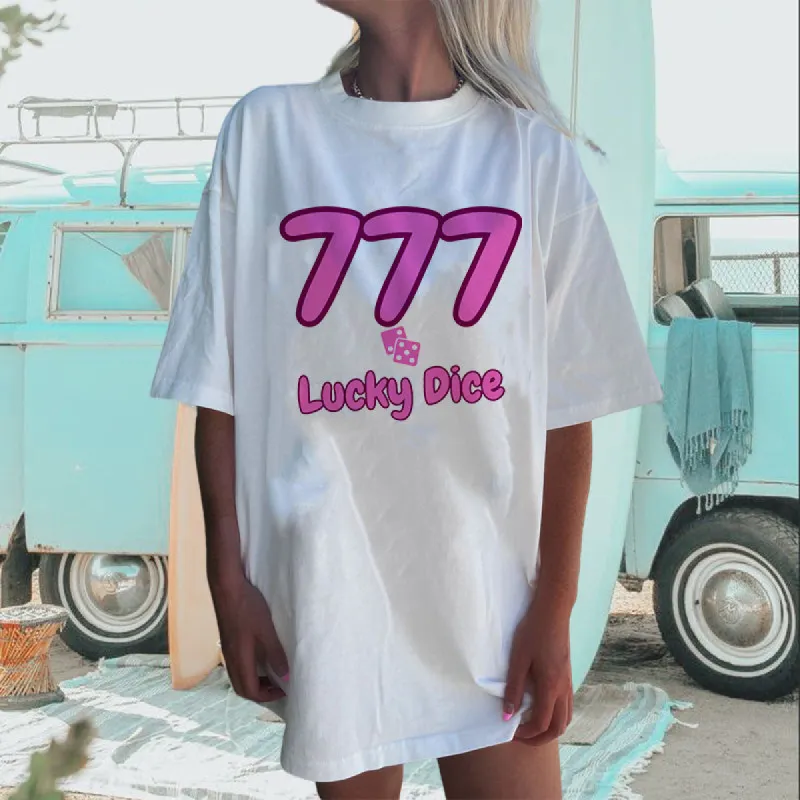 777 Lucky Dice Women's Short Sleeve T-shirt sold by Shopnova