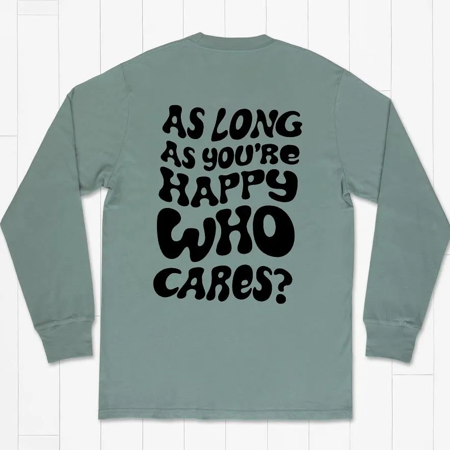 Letter Print Men's Long Sleeve Cotton Tee 230 GSM-A sold by Shopnova product image thumbnail 3