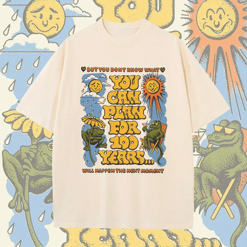 Sun and Frog Funny Print Men's Short Sleeve Tee sold by Shopnova product image thumbnail 2