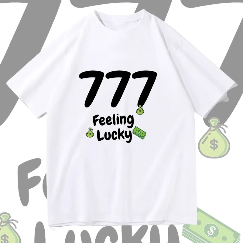 Lukcy Number 777 Men's Shorts Sleeve T-shirt sold by Shopnova product image thumbnail 2