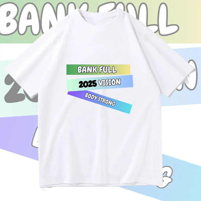 2025 Vision Inspirational Letter Print Men's Tee sold by Shopnova product image thumbnail 3