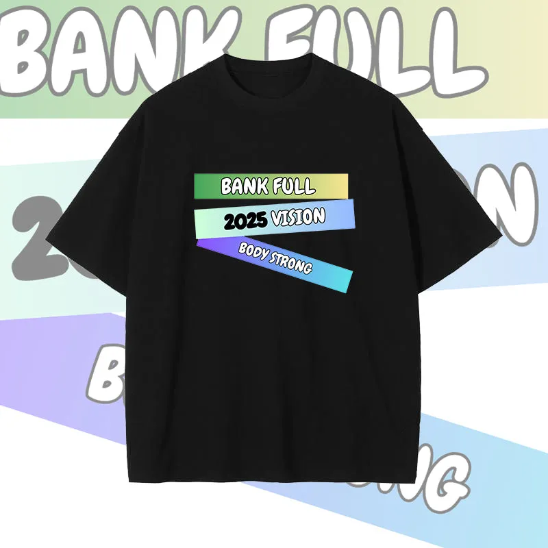 2025 Vision Inspirational Letter Print Men's Tee sold by Shopnova product image thumbnail 4