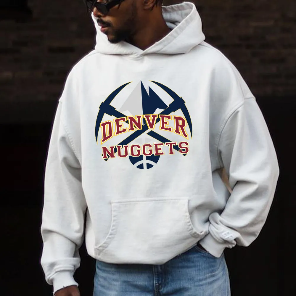 Denver Nuggets Men's Fleeced Hoodie sold by Shopnova