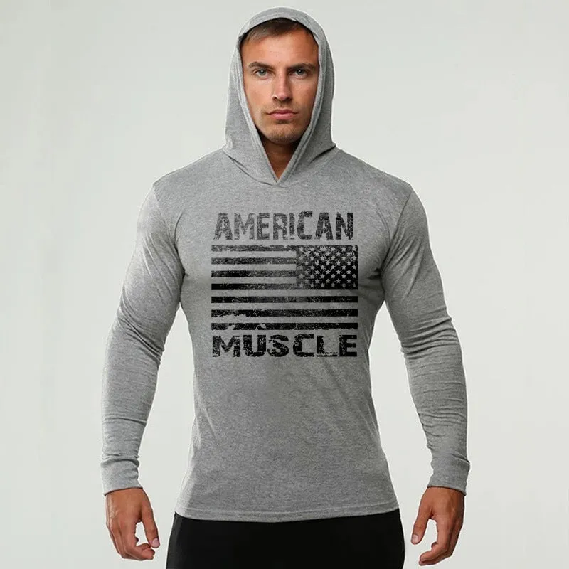Sports Fitness Graphic Print Casual Men's Long Sleeve T-Shirt sold by Shopnova product image thumbnail 3