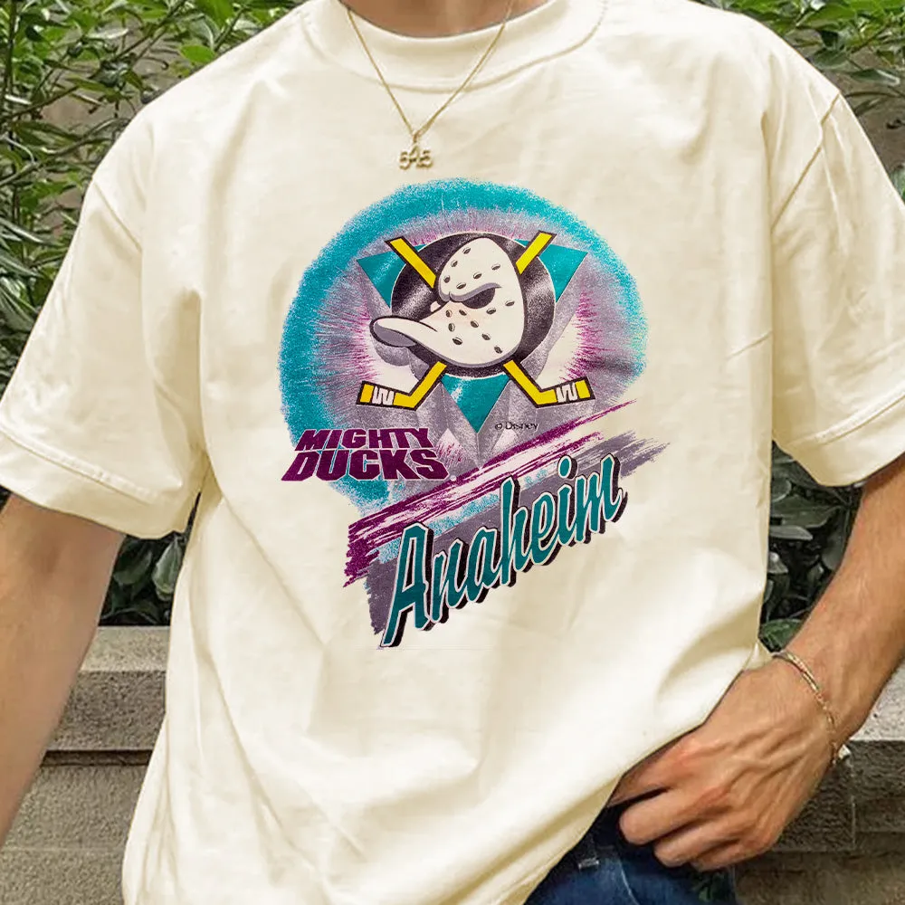 Mighty Ducks Men's Funny Basic T-Shirts sold by Shopnova product image thumbnail 2