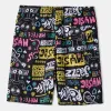 Men's lapel Print Two-piece Suit sold by Shopnova