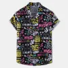Men's lapel Print Two-piece Suit sold by Shopnova