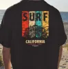 Clearance-Personalized Casual Printed Crew Neck Short Sleeve T-Shirt-M sold by Shopnova